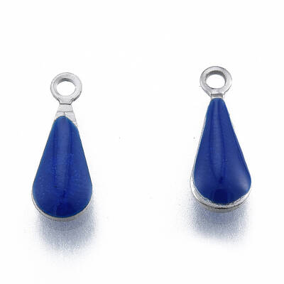 304 Stainless Steel Enamel Charms