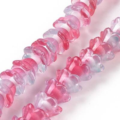 Transparent Glass Beads Strands
