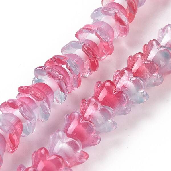 Transparent Glass Beads Strands