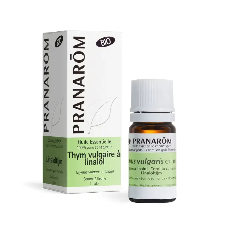 Essential oils Pranarôm Organic Thymus Vulgaris Essential Oil with Linalool 5ml
