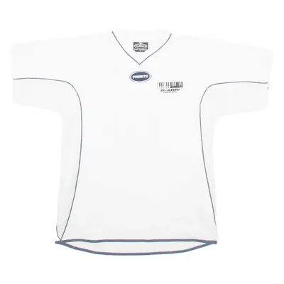 PRIMATO B-side Mens T-Shirt White V-Neck M