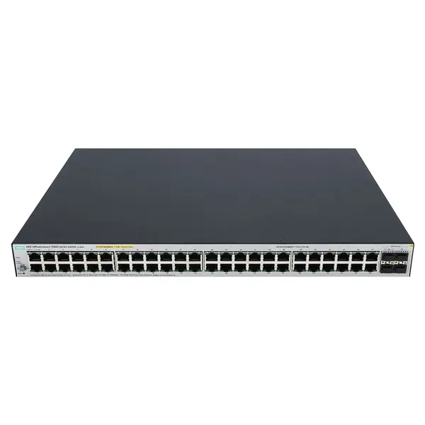 HP JL386-60001 | OfficeConnect 1920S Series 1920S-48G-4SFP-PPoE+ (370W) 48 x 10/100/1000Base-T RJ-45 PoE+ and 4 x SFP (mini-G...