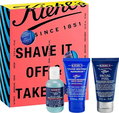 Kiehls Shave It Off & Take Off Gift Set