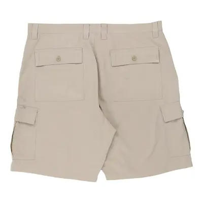 1St American Cargo Shorts - 40W 9L Beige Cotton