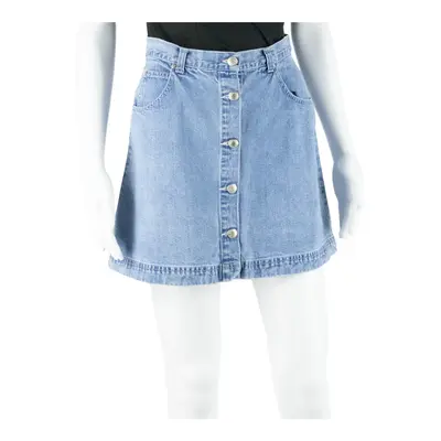 GAP Short A-Line Skirt Blue Denim Girls S