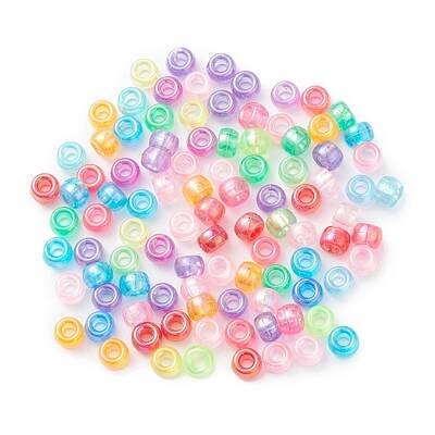 Transparent Plastic Beads