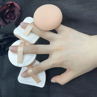 CONNIE HAIR Free Makeup Powder Puff for Soft Body Cosmetic Foundation Sponge Mineral Loose Powder Wet Dry Makeup Tool with Wi...
