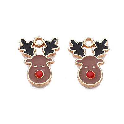 Alloy Enamel Pendants