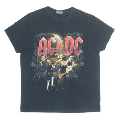 STARWORLD ACDC Black Ice 2010 Tour Mens Band T-Shirt Black S