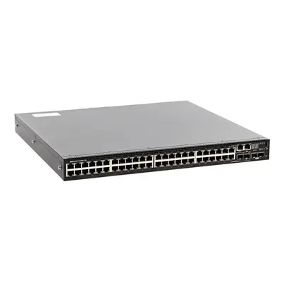 Dell JKT54 | PowerSwitch N3000E N3024EP-ON 48 x Ports PoE+ 10/100/1000Base-T + 2 x 10GBase-X SFP+ + 2 x Combo 1000Base-T Laye...