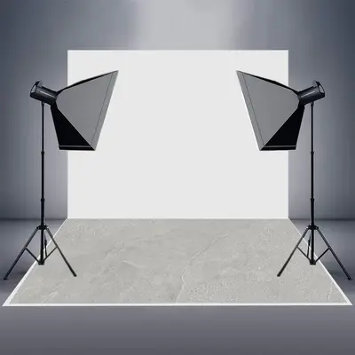 Aperturee Grey Mixed Nature Mable Texture Rubber Floor Mat | Newborn Photography Flooring | Floor Photography Background | Ph...