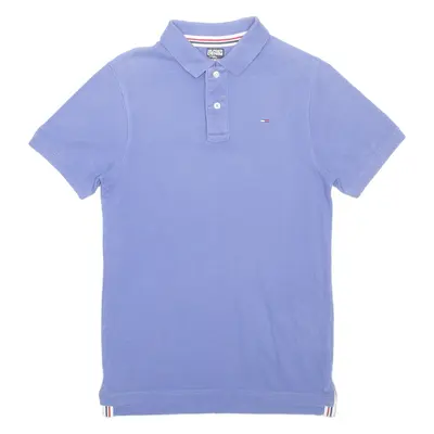 TOMMY HILFIGER Mens Polo Shirt Blue S