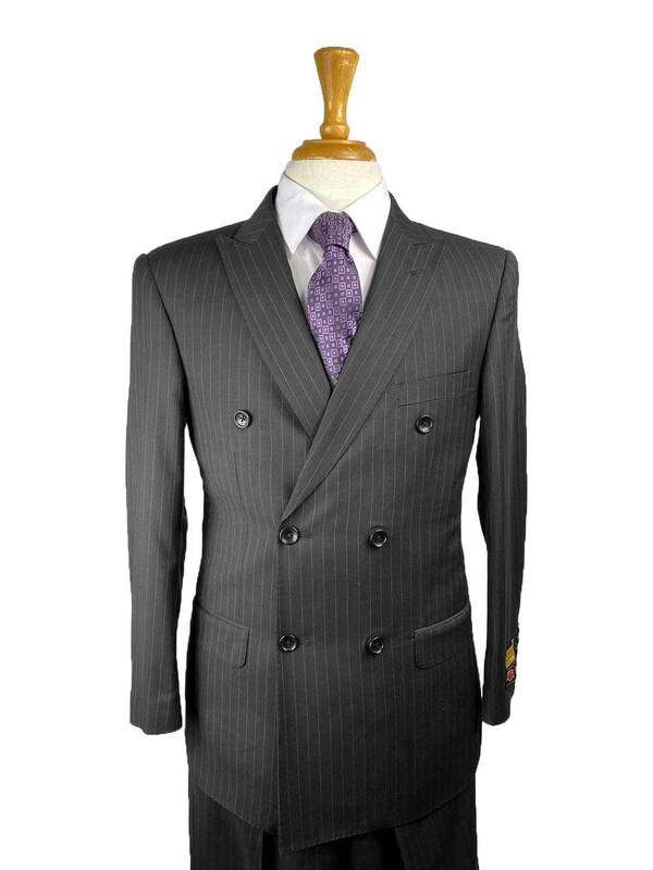 Blk Pins - Mens Wholesale Suit