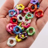 S2-Assorted Color 16MM Wavy Acrylic Spacers, 25 pack- Assorted Colors Including Pink, Blue, Yellow, Brown & More pen topper