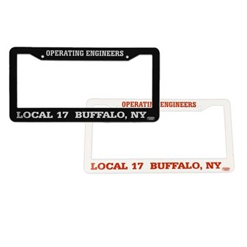 500 Customized Hi-Impact 3-D Two-Corner Frame - License Plate & ...