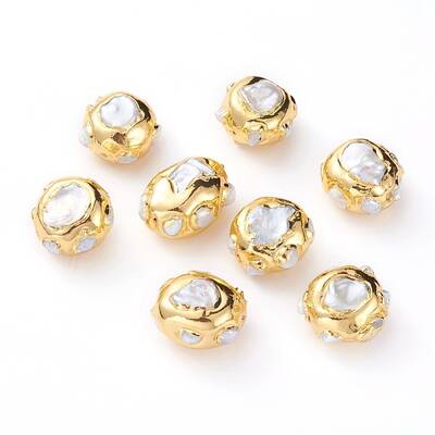 Natural Baroque Pearl Cultured Freshwater Pearl Beads