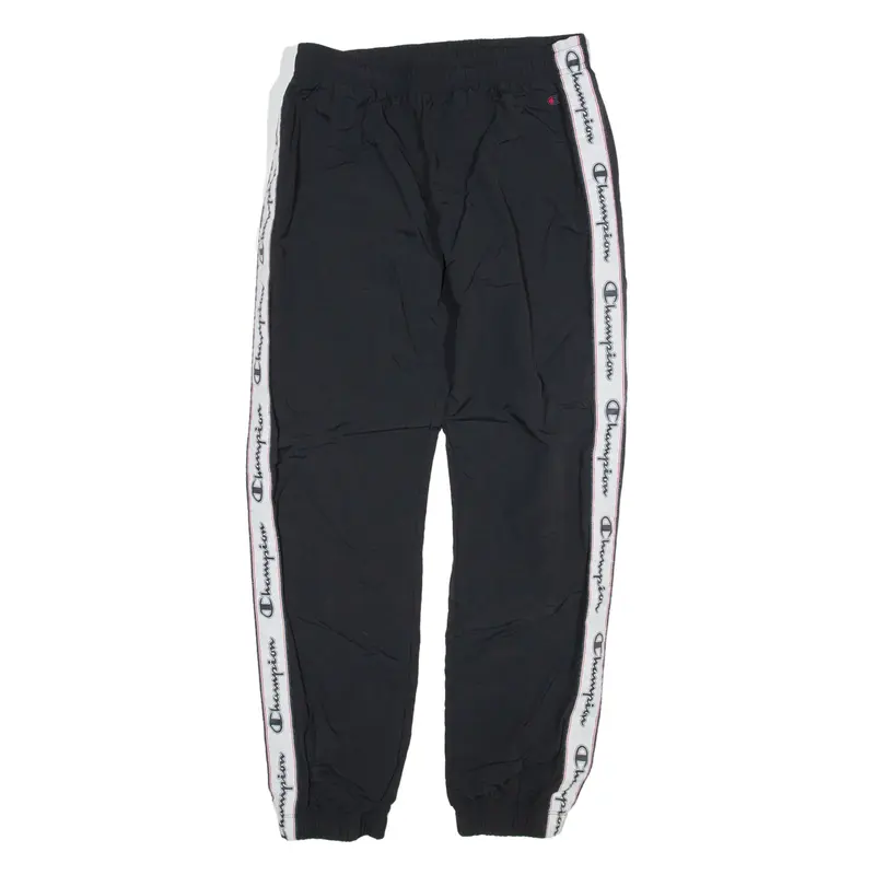 CHAMPION Mens Joggers Black Tapered S W28 L28
