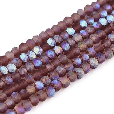 Transparent Glass Beads Strands