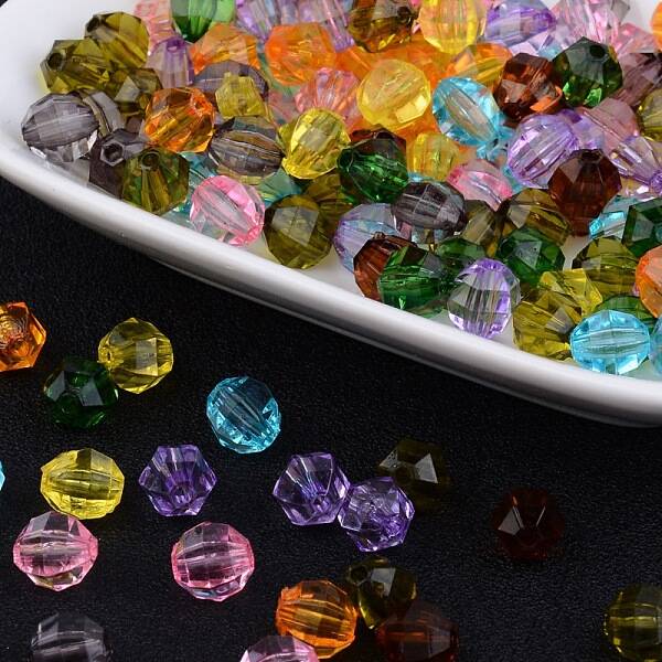 Transparent Acrylic Beads