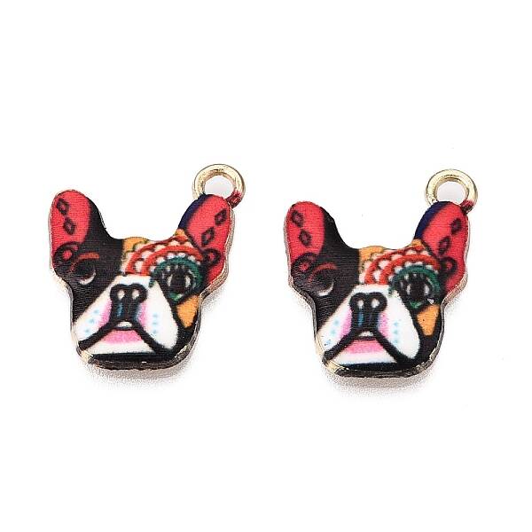 Zinc Alloy Enamel Pendants