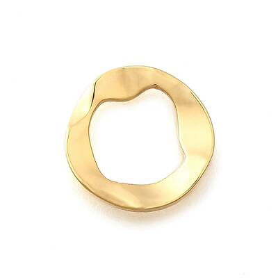 Brass Twisted Linking Rings