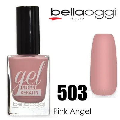 Gel effect keratin gel effect nail polish with keratin 503