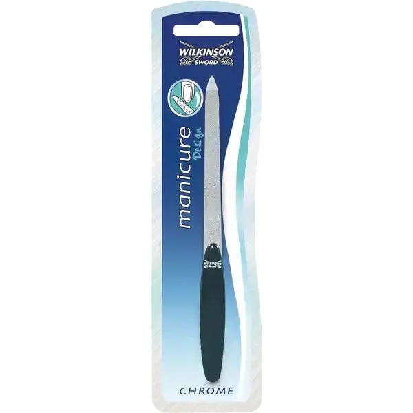 Wilkinson sword Chrome Stainless Steel File (Manicure Sapphire)