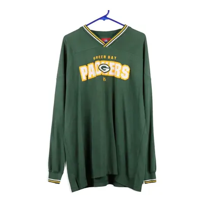 Green Bay Packers Nfl NFL Sweatshirt - XL Green Cotton Blend