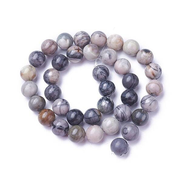 Natural Polychrome Jasper/Picasso Stone/Picasso Jasper Beads Strands