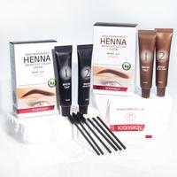 Eyebrow Dye Kit, 1 Box Long Lasting Waterproof Eyebrow Dye Kit, Natural Eyebrow Tinting Kit, Eye Brow Makeup Tool for Women, ...