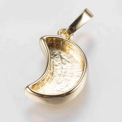 Brass Pendant Cabochon Settings
