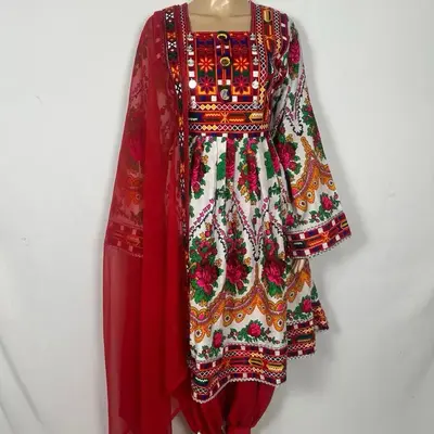 Afghan Gand gulnigar cotton women dress