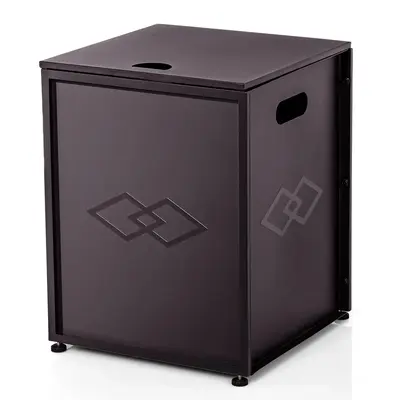 Garvee 20 lbs Propane Tank Cover Table - Outdoor Gas Tank Storage Side Table with Dual Storage Sides, Fits Fire Pits, Grills ...