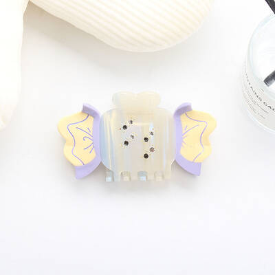 Candy Shape Cellulose Acetate Large Claw Hair Clips