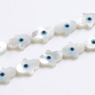 Natural White Shell Mother of Pearl Shell Beads