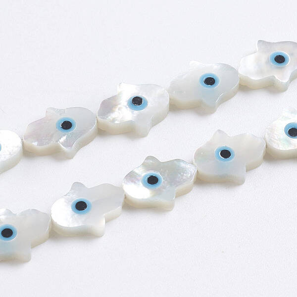 Natural White Shell Mother of Pearl Shell Beads