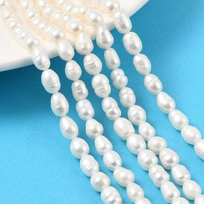 Natural Cultured Freshwater Pearl Beads Strands