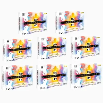 #2 Pick Your Team 2024 Topps Inception Baseball 8 Hobby Box Case