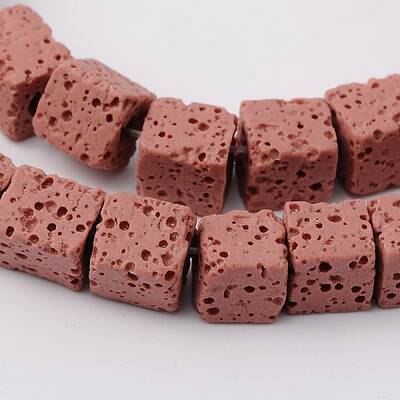 Natural Lava Rock Beads Strands