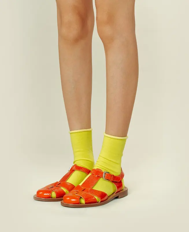 Women's Cotton Socks Weekend - Mimosa