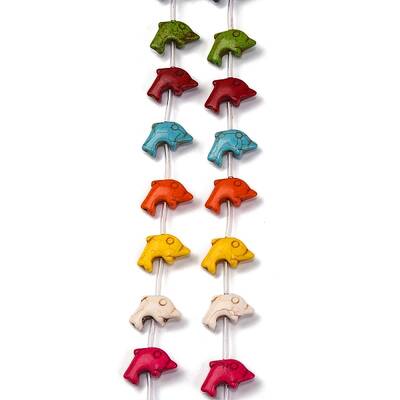 Synthetic Turquoise Beads Strands