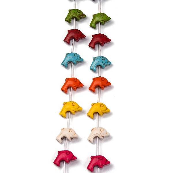 Synthetic Turquoise Beads Strands