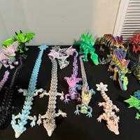 Build A Box of 3d Statues, Figurines Decor Ornaments Print