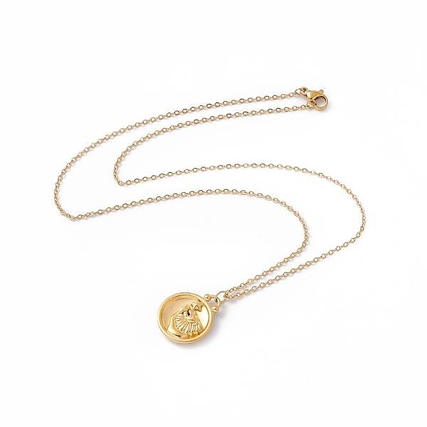 Ion Plating(IP) 304 Stainless Steel Pendant Necklace for Men Women
