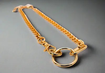Golden Chain Cascade Necklace