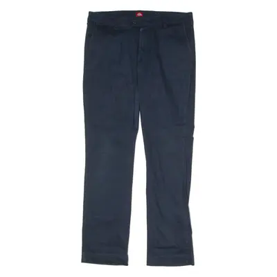 DICKIES Workwear Chino Womens Trousers Black Regular Straight W34 L31