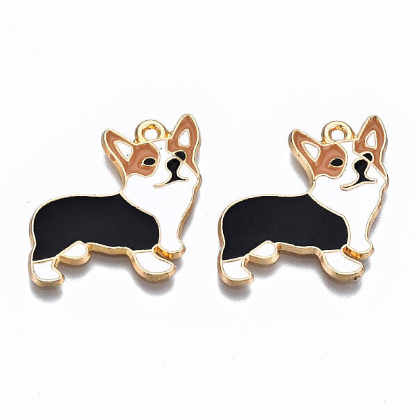 Alloy Enamel Pendants