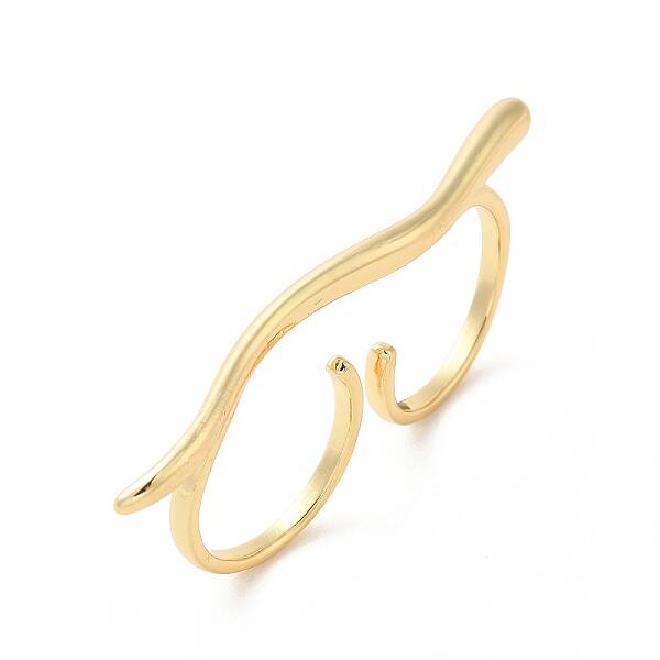 Brass Double Rings