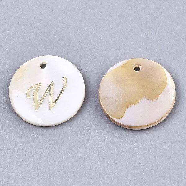 Natural Freshwater Shell Pendants