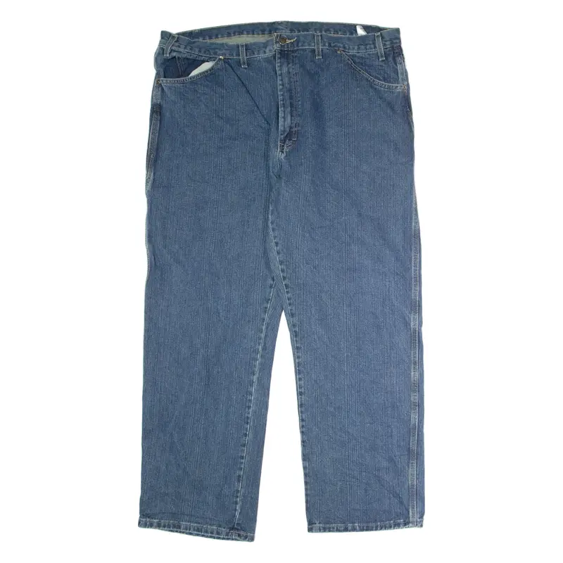 DICKIES Carpenter Mens Jeans Blue Regular Straight W44 L32